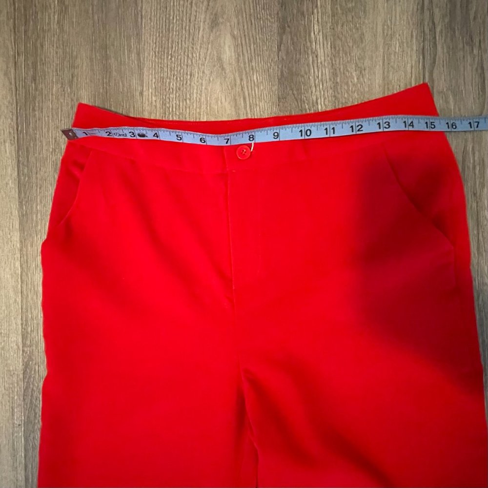 SOLD!  SUSIELADY Womens Red Business Suit Two Piece Set - Picture 13 of 15